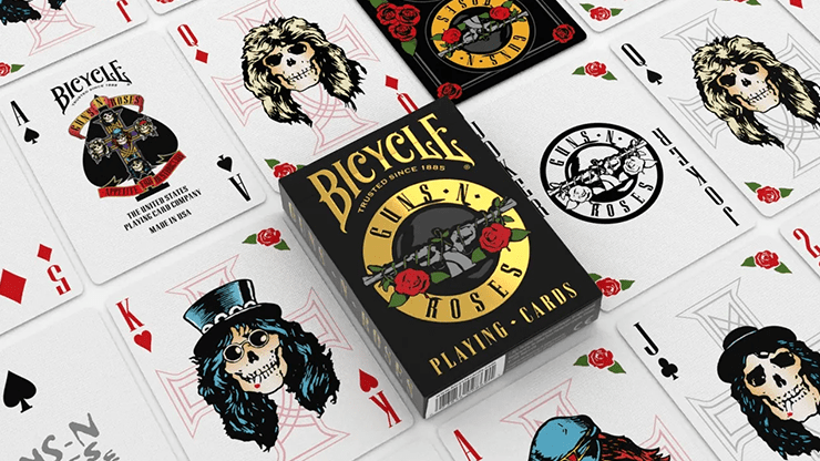 Bicycle Guns N' Roses by USPCC - Carti De Joc Premium