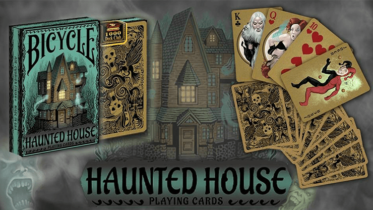 Bicycle Haunted House by Collectable Playing Cards - Carti De Joc Premium