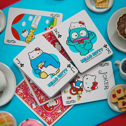 Bicycle Hello Kitty 50th Anniversary by USPCC - Carti De Joc Premium