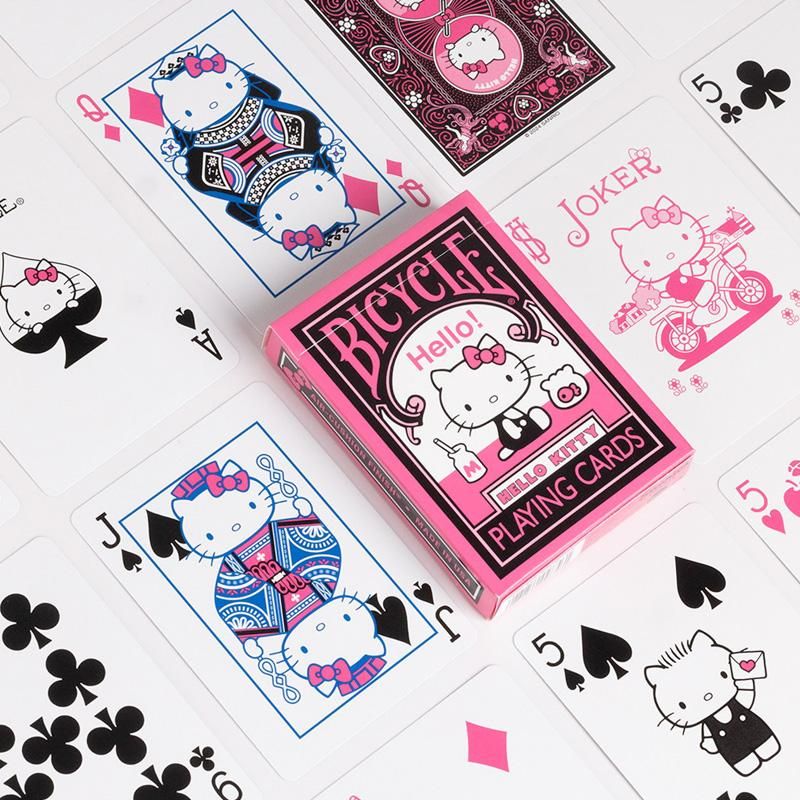 Bicycle Hello Kitty by USPCC - Carti De Joc Premium