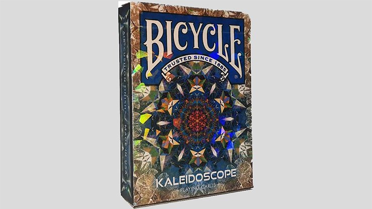 Bicycle Kaleidoscope Blue by USPCC - Carti De Joc Premium