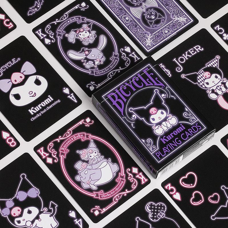 Bicycle Kuromi by US Playing Card - Carti De Joc Premium