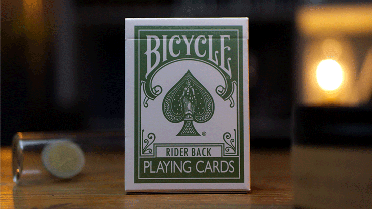 Bicycle Metallic Emerald by USPCC - Carti De Joc Premium
