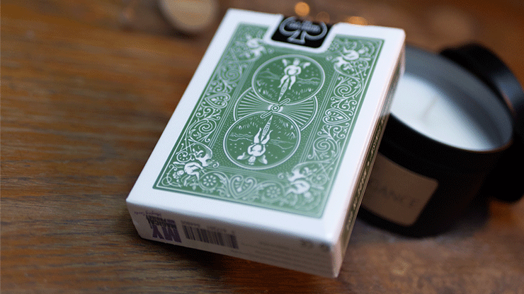 Bicycle Metallic Emerald by USPCC - Carti De Joc Premium