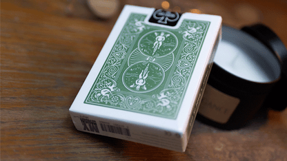 Bicycle Metallic Emerald by USPCC - Carti De Joc Premium