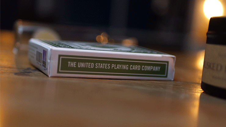 Bicycle Metallic Emerald by USPCC - Carti De Joc Premium