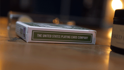 Bicycle Metallic Emerald by USPCC - Carti De Joc Premium