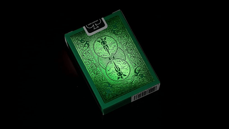 Bicycle Metalluxe Green by USPCC - Carti De Joc Premium