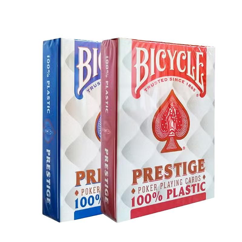Bicycle Prestige Jumbo Blue & Red SET 2pack by USPCC - Carti De Joc Premium