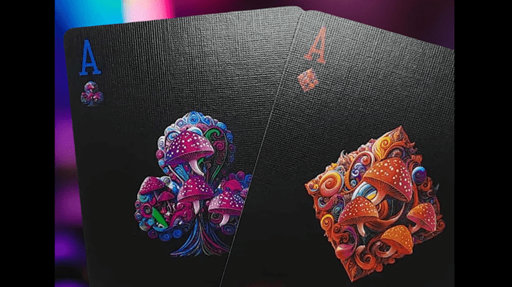 Bicycle Psychedelic by Collectable Playing Cards - Carti De Joc Premium