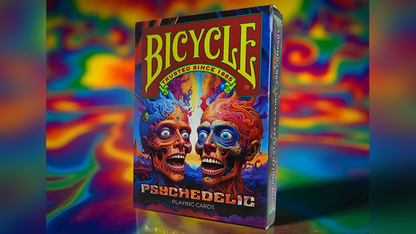 Bicycle Psychedelic by Collectable Playing Cards - Carti De Joc Premium