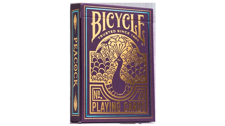 Bicycle Purple Peacock by USPCC - Carti De Joc Premium