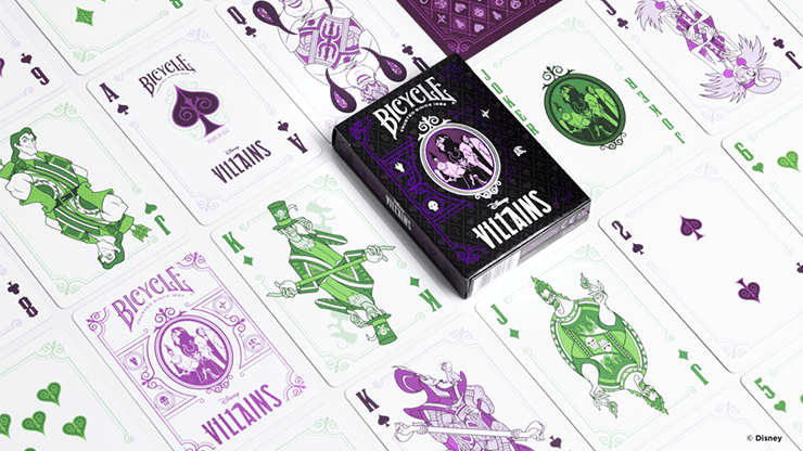 Bicycle Purple Villains by USPCC - Carti De Joc Premium