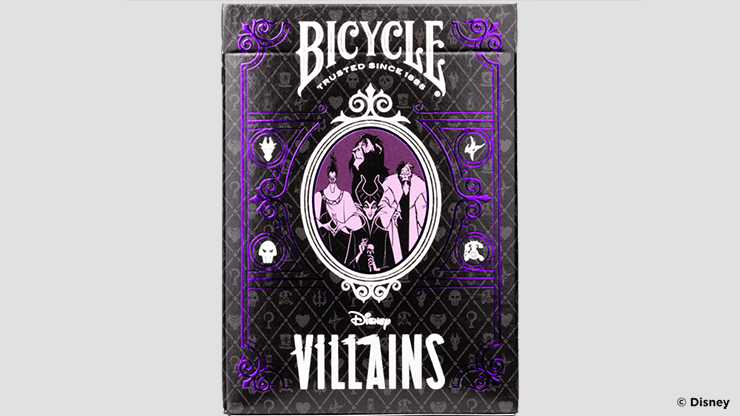 Bicycle Purple Villains by USPCC - Carti De Joc Premium