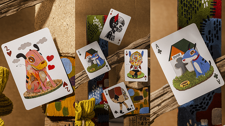 Bicycle Reen Barrera Muscle Land by RunIt Decks - Carti De Joc Premium