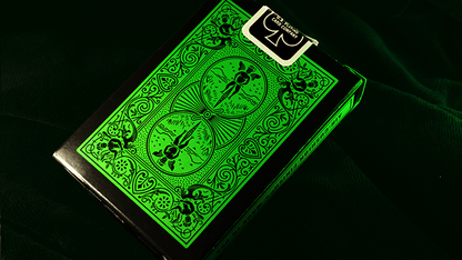 Bicycle Reverse Green by USPCC - Carti De Joc Premium