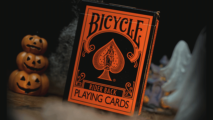 Bicycle Reverse Orange by USPCC - Carti De Joc Premium