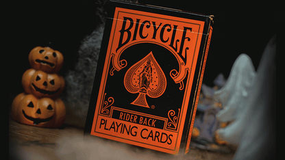 Bicycle Reverse Orange by USPCC - Carti De Joc Premium