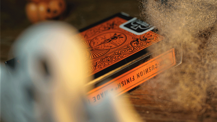 Bicycle Reverse Orange by USPCC - Carti De Joc Premium