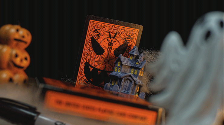 Bicycle Reverse Orange by USPCC - Carti De Joc Premium