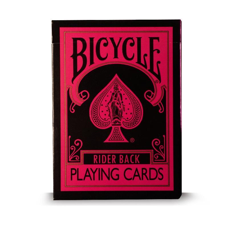 Bicycle Reverse Pink by USPCC - Carti De Joc Premium