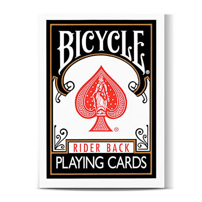 Bicycle Rider Back Black by USPCC - Carti De Joc Premium