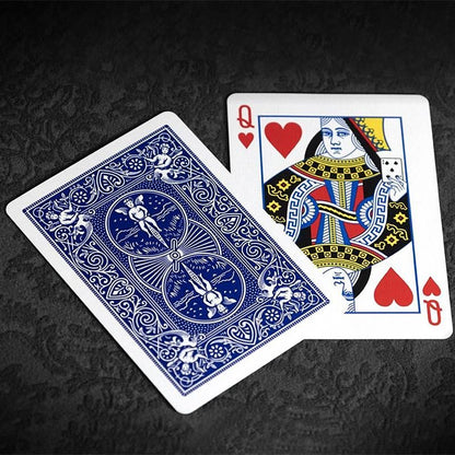 Bicycle Rider Back Marked deck 2nd Edition Blue by Butterfly Playing Cards - Carti De Joc Premium