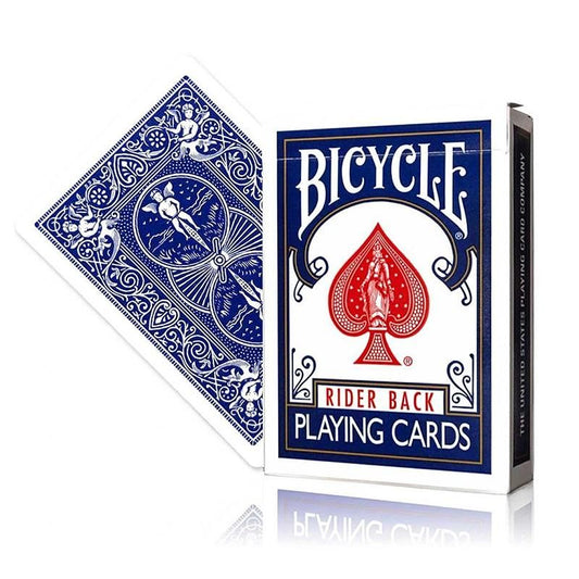 Bicycle Rider Back Marked deck 2nd Edition Blue by Butterfly Playing Cards - Carti De Joc Premium