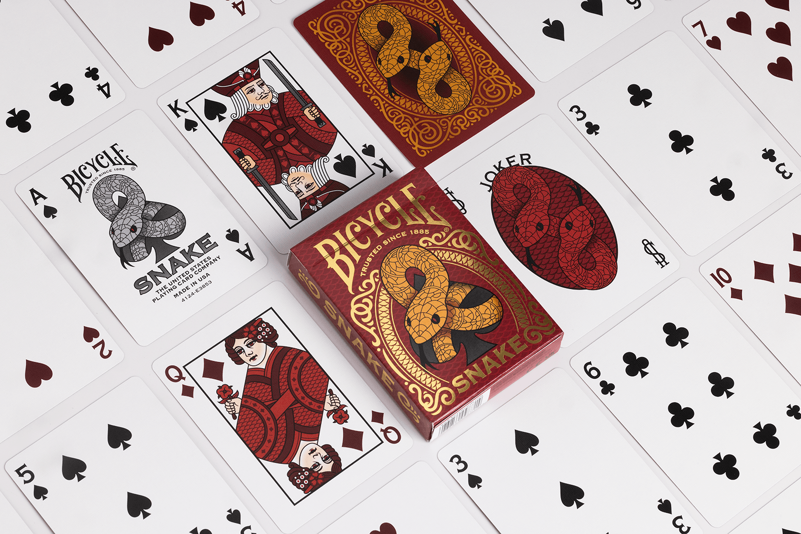 Bicycle Snake by USPCC - Carti De Joc Premium