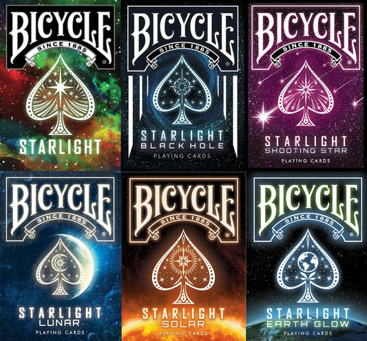 Bicycle Starlight Special Limited Print Run SET 6pack by Collectable Playing Cards - Carti De Joc Premium
