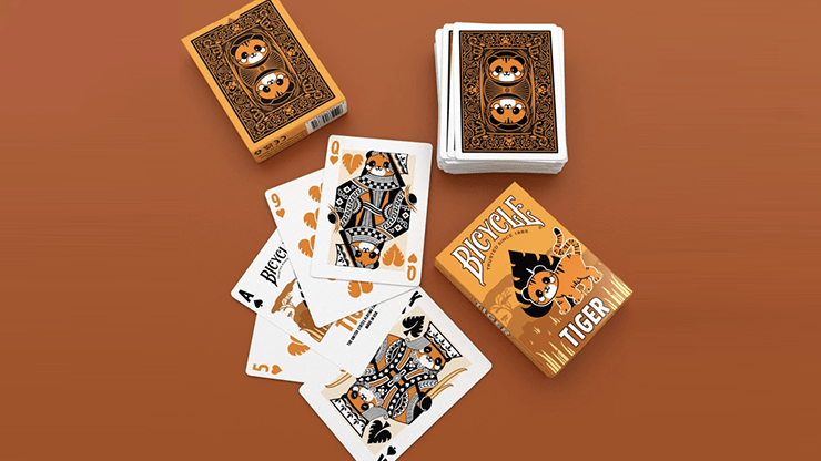 Bicycle Tiger by USPCC - Carti De Joc Premium