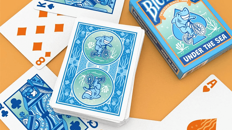 Bicycle Under The Sea by USPCC - Carti De Joc Premium