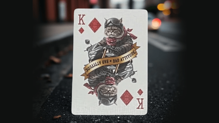 Biker Cats by Collectable Playing Cards - Carti De Joc Premium
