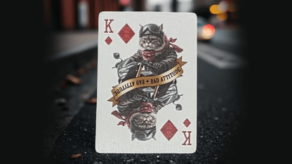 Biker Cats by Collectable Playing Cards - Carti De Joc Premium