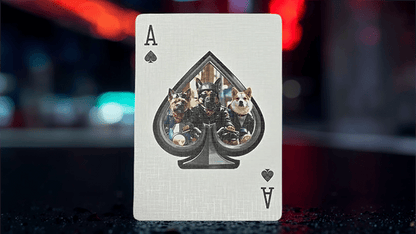 Biker Dogs by Collectable Playing Cards - Carti De Joc Premium