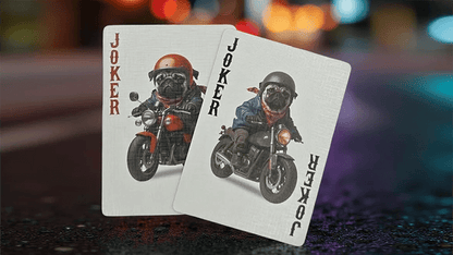 Biker Dogs by Collectable Playing Cards - Carti De Joc Premium