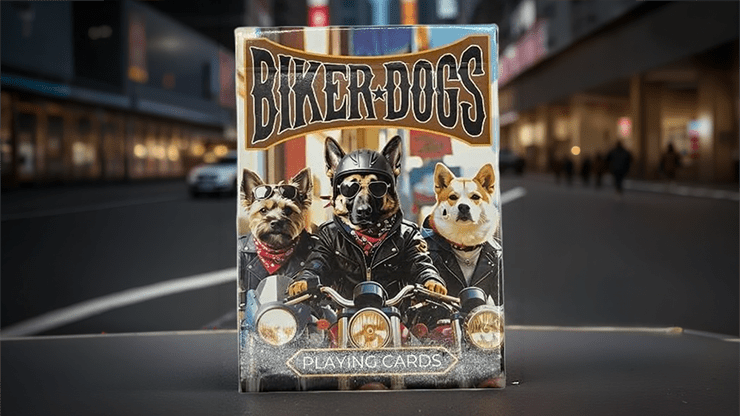 Biker Dogs by Collectable Playing Cards - Carti De Joc Premium