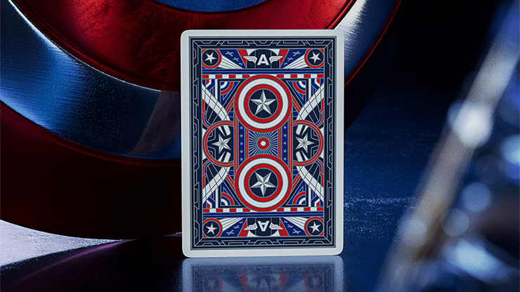 Captain America by Theory11 - Carti De Joc Premium