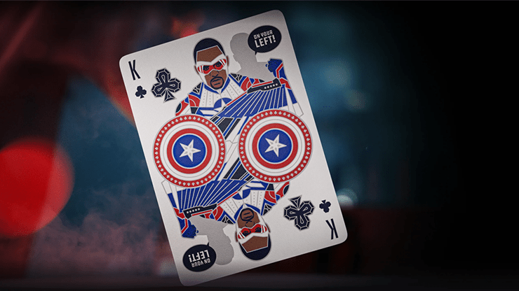 Captain America by Theory11 - Carti De Joc Premium