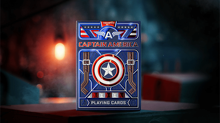 Captain America by Theory11 - Carti De Joc Premium