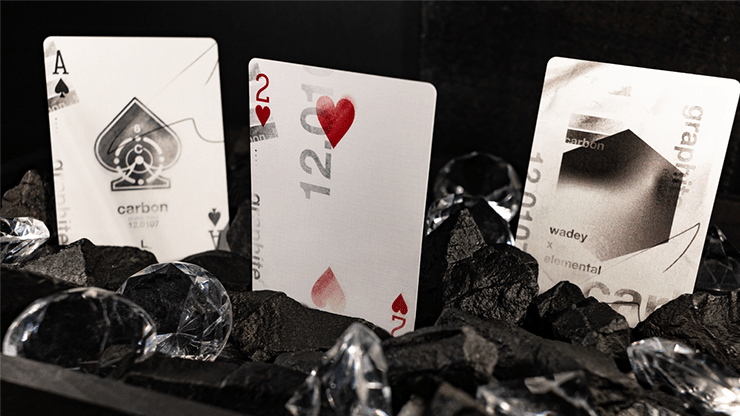 Carbon Graphite by Elemental PlayingCards - Carti De Joc Premium