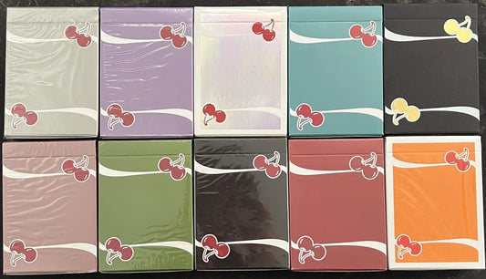 Cherry Casino SET 10pack + pachet cadou by Pure Imagination Projects - Carti De Joc Premium