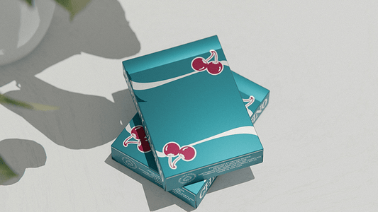 Cherry Casino Tropicana Teal by Pure Imagination Projects - Carti De Joc Premium