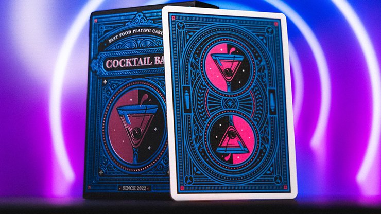 Cocktail Bar by Fast Food Playing Cards - Carti De Joc Premium