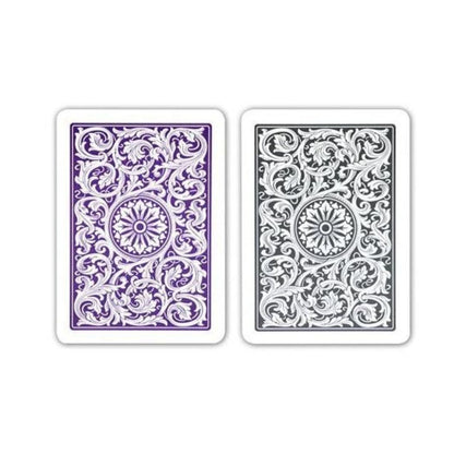 Copag 1546 ELITE Purple/Grey JUMBO SET 2 pack by Copag - Carti De Joc Premium