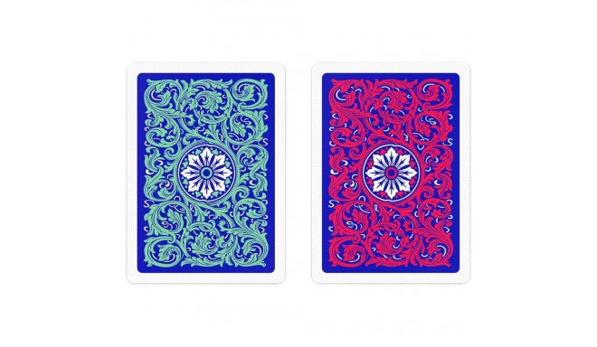 Copag 1546 NEOTERIC Green/Red JUMBO SET 2 pack by Copag - Carti De Joc Premium