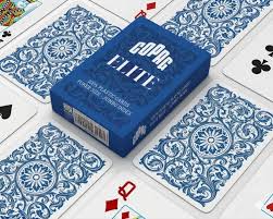 Copag ELITE BLUE Jumbo Index by Copag - Carti De Joc Premium