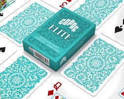 Copag ELITE GREEN Jumbo Index by Copag - Carti De Joc Premium