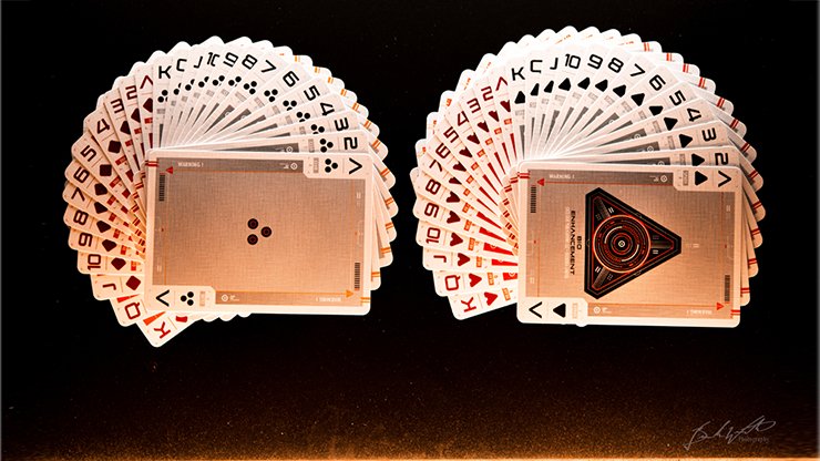 Cyberware Rouge by Excelsior Playing Cards - Carti De Joc Premium