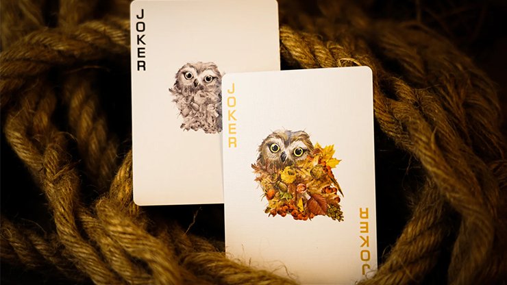 Forest Elf Owl by TCC Playing Cards - Carti De Joc Premium